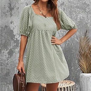 NEW IN BAG green dress! Never worn!